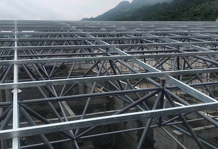 枣阳学校艺体楼网架
